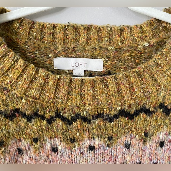 Loft Fair isle Sweater - Picture 2 of 4
